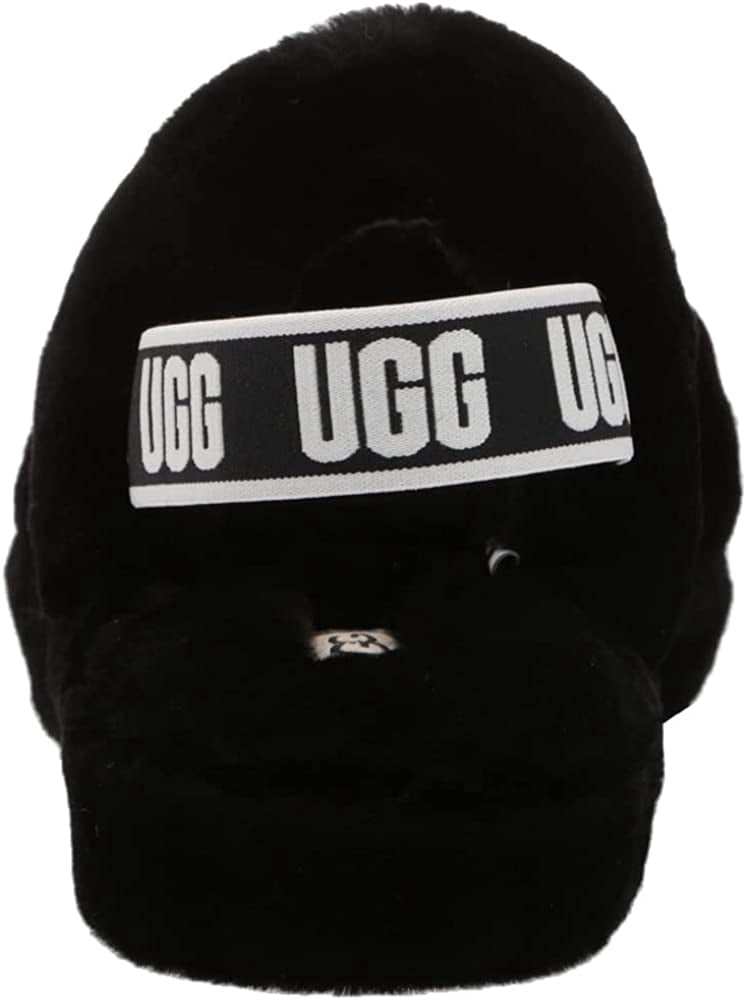 Big Kid's and Little Kid's UGG Oh Yeah Slide Black (1115752K-BLK) - 1