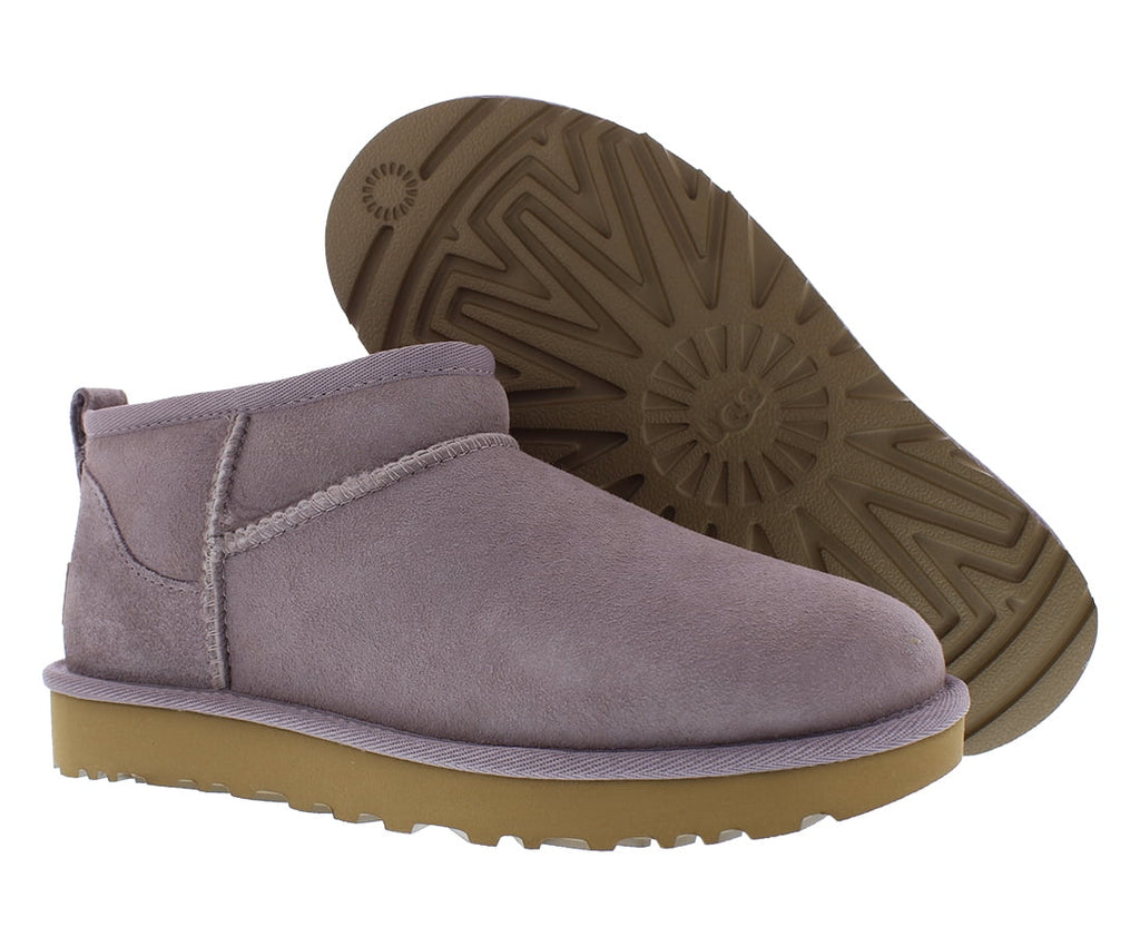 UGG Classic Ultra Mini Womens Shoes Size 6, Color: Sugarplum