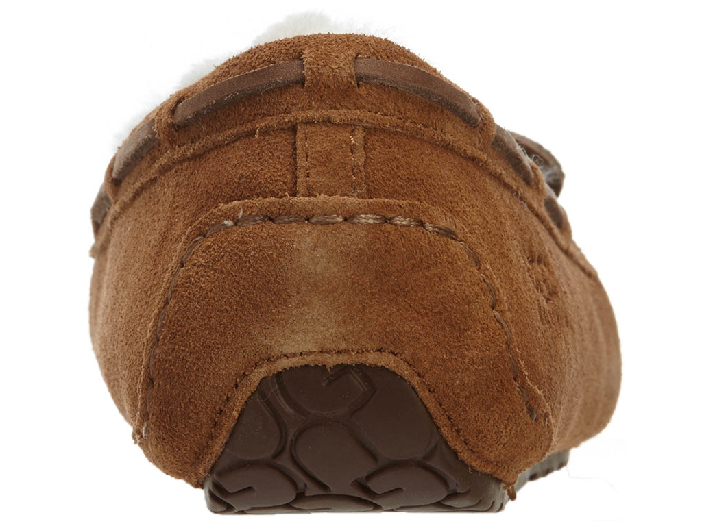Ugg Girls Dakota Moccasin Slippers, Chestnut,1 M US