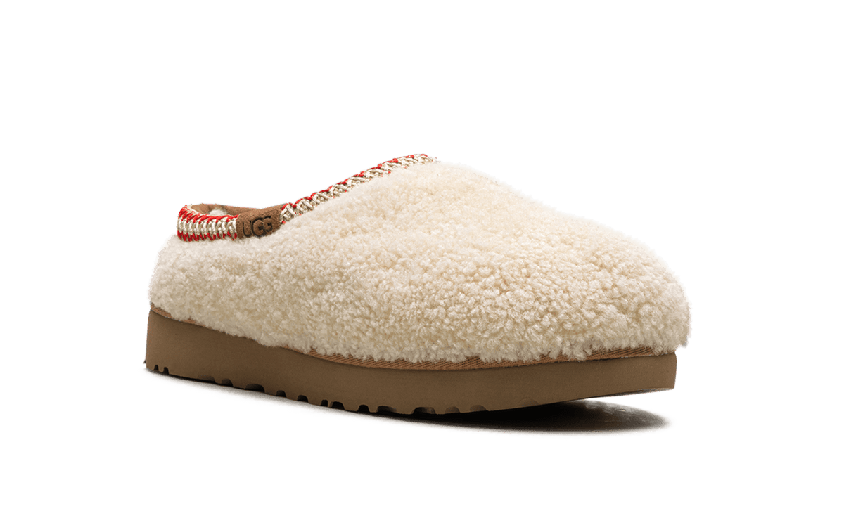 UGG WOMENS Tasman Maxi Curly Slipper Womens "Natural" 1158356 NAT 1158356 NAT from Stadium Goods