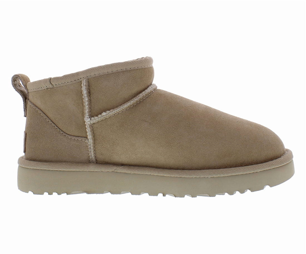 UGG Classic Ultra Mini Boot Womens Shoes Size 10, Color: Sand