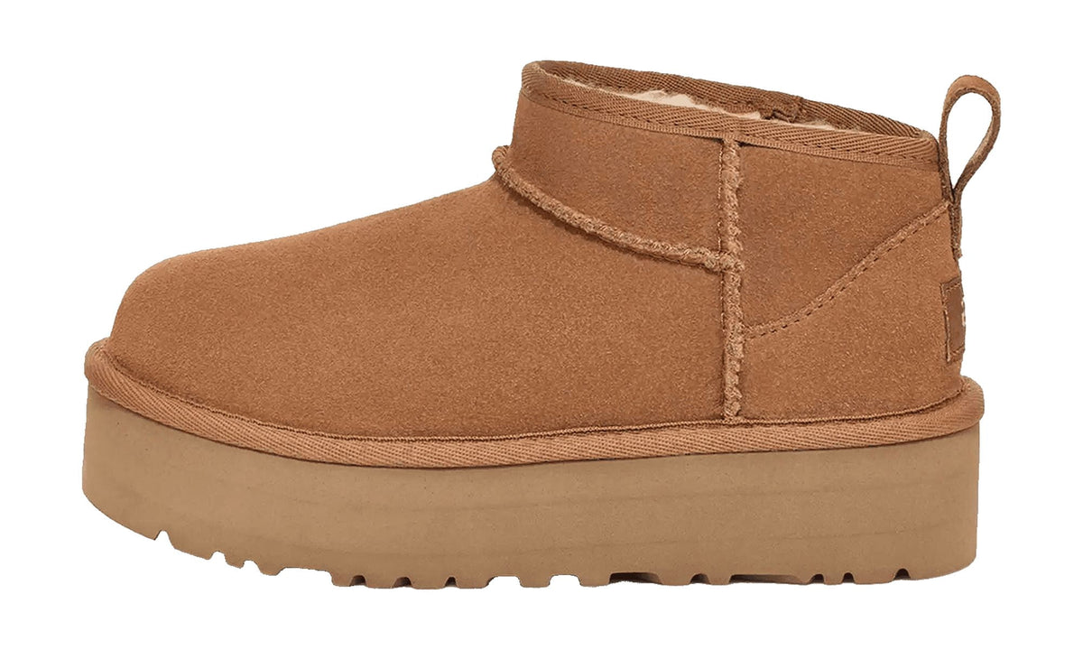 UGG GRADE SCHOOL Classic Ultra Mini Platform Boot GS "Chestnut" 1157791K CHE 1157791K CHE from Stadium Goods