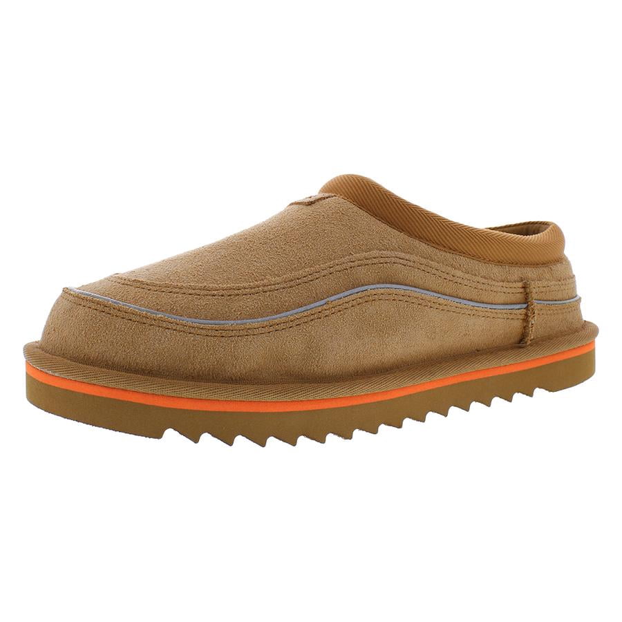 UGG Tasman Cali Wave Suede Mens Shoes Size 8, Color: Chestnut/Orange Soda