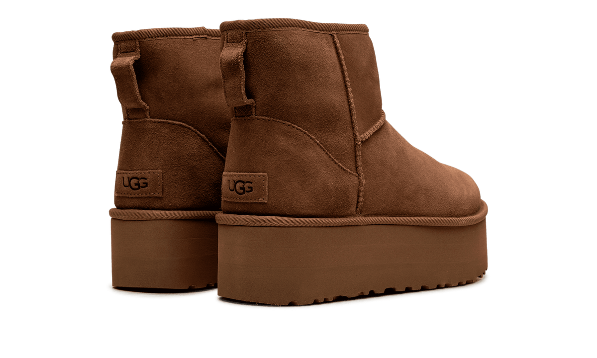 UGG WOMENS CLASSIC MINI PLATFORM Womens "Chestnut" 1134991 CHE 1134991 CHE from Stadium Goods