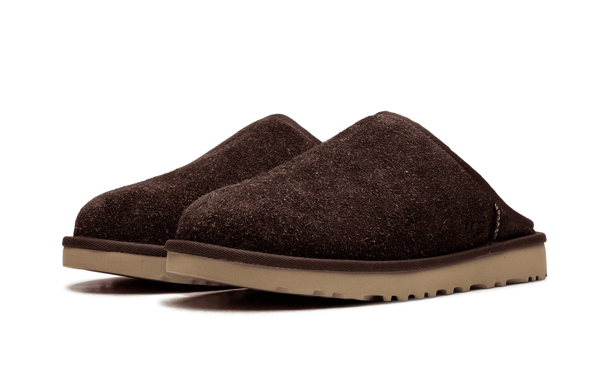 UGG MENS Classic Slip-On Shaggy Suede Slipper "Burnt Cedar" 1153104 BCDR 1153104 BCDR from Stadium Goods