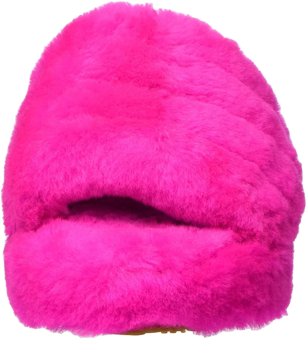 UGG Unisex-Child Fluff Yeah Slide Slipper Little Kid 4-8 Years 2 Little Kid Rock Rose