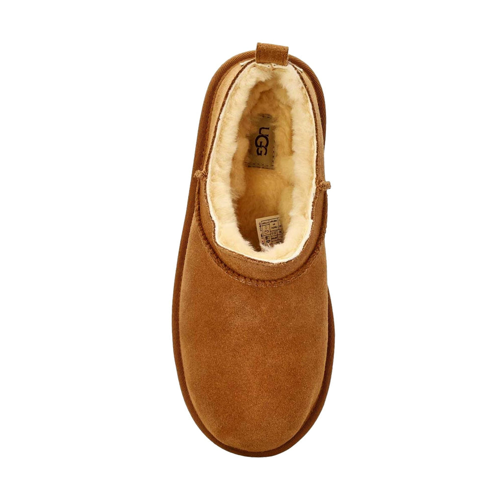 UGG Classic Micro Chestnut 1174410K-CHE Grade-School Size 4