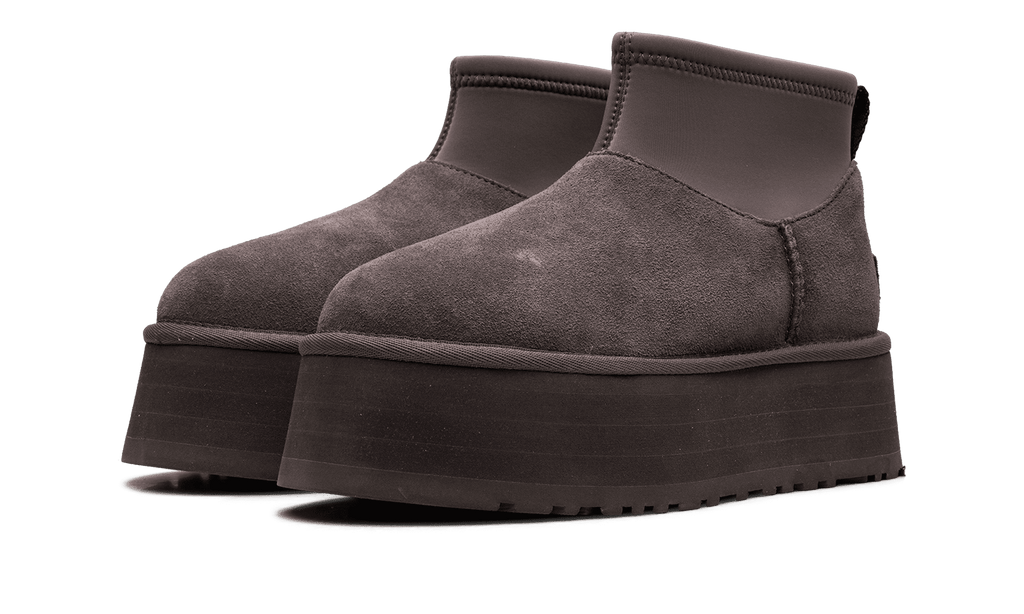 UGG WOMENS Classic Mini Dipper Boot Womens "Thundercloud" 1168170 THND 1168170 THND from Stadium Goods
