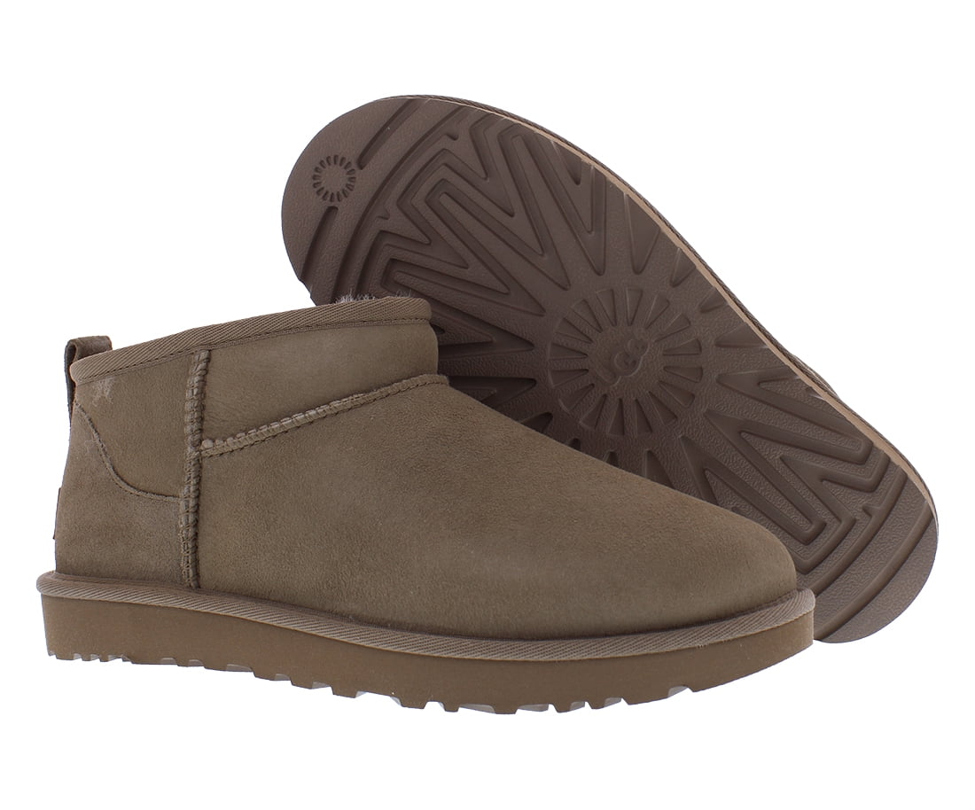 UGG Classic Ultra Mini Boot Suede Womens Shoes Size 10, Color: Caribou