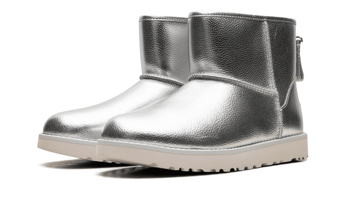 UGG WOMENS Classic Mini Womens "Silver" 1122670 SLVM 1122670 SLVM from Stadium Goods