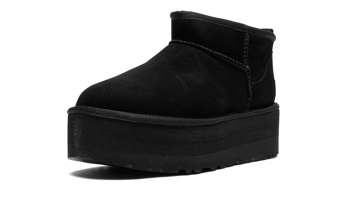 UGG WOMENS CLASSIC ULTRA MINI PLATFORM Womens "Black" 1135092 BLK 1135092 BLK from Stadium Goods