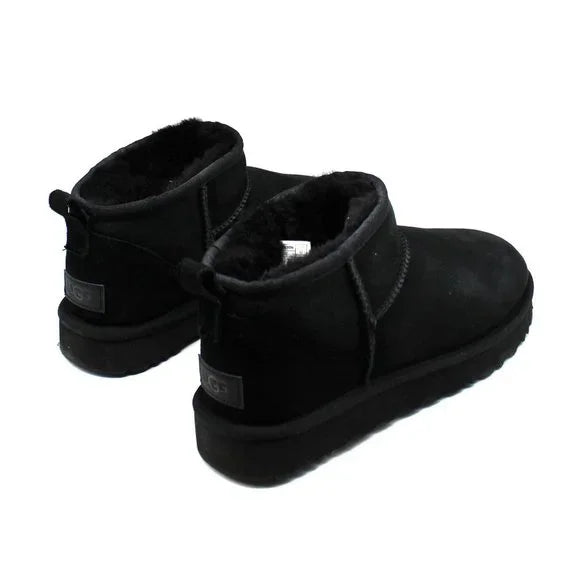 UGG Womens Classic Ultra Mini Boot Black - 1116109-BLK BLACK