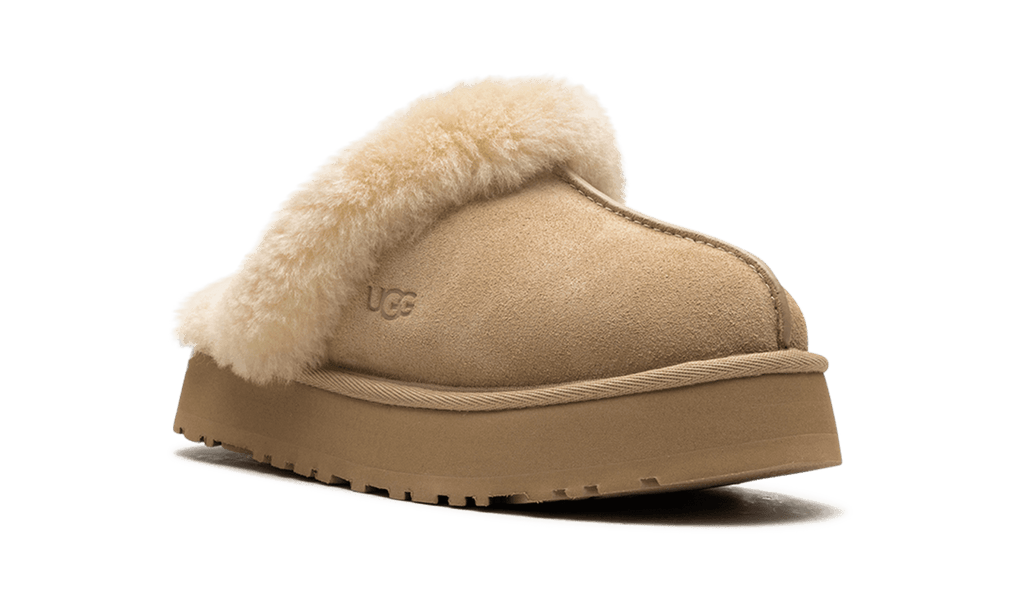 UGG WOMENS Disquette Slipper Womens "Sand" 1122550 SAN 1122550 SAN from Stadium Goods