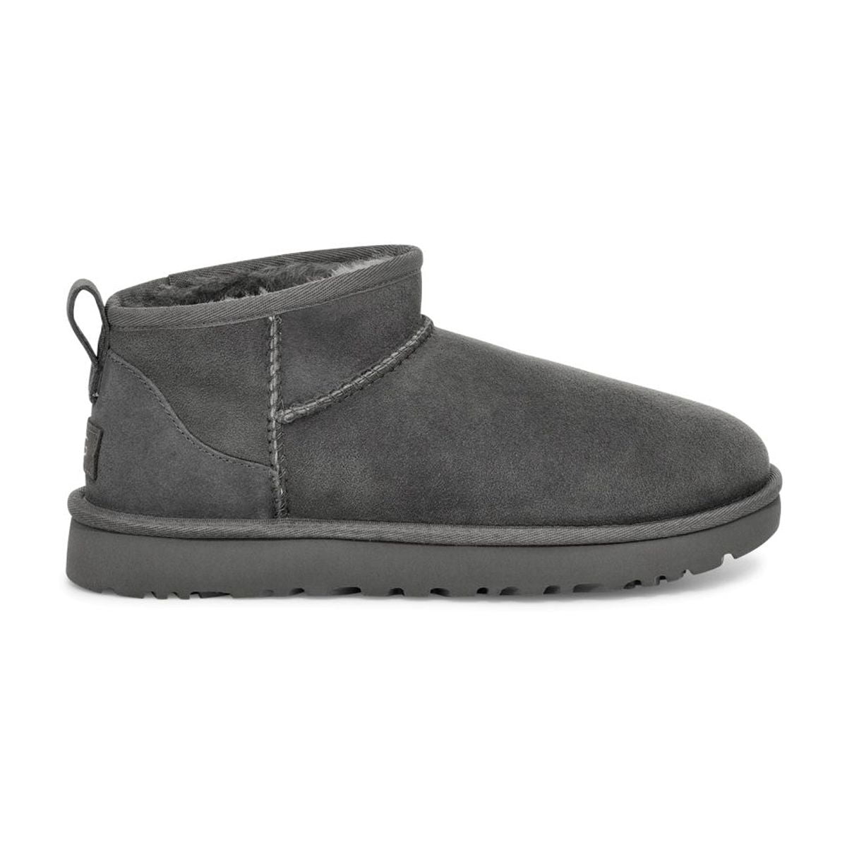 Womens Ugg Classic Mini Shoe Size: 11 Grey Boots