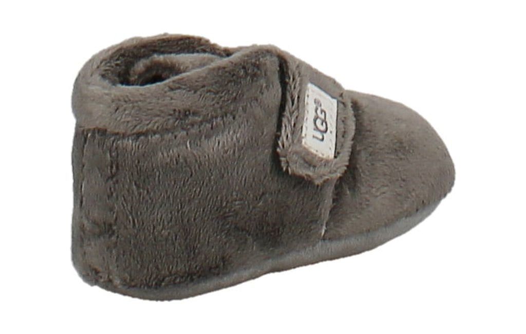UGG Unisex-Child Bixbee and Lovey Ankle Boot, Charcoal, Size Toddler 4.0