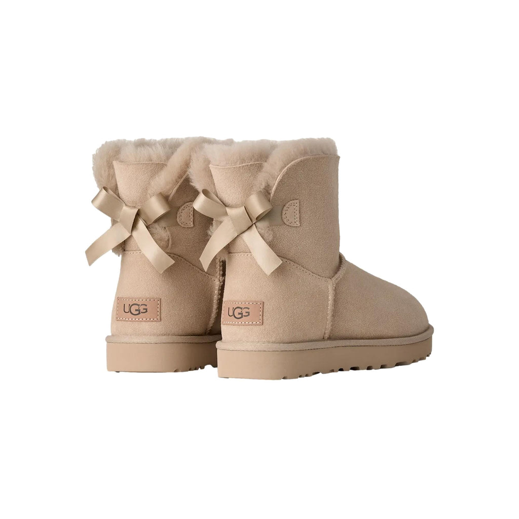 UGG Mini Bailey Bow II Moonlight 1016501-MNL Women's Size 8