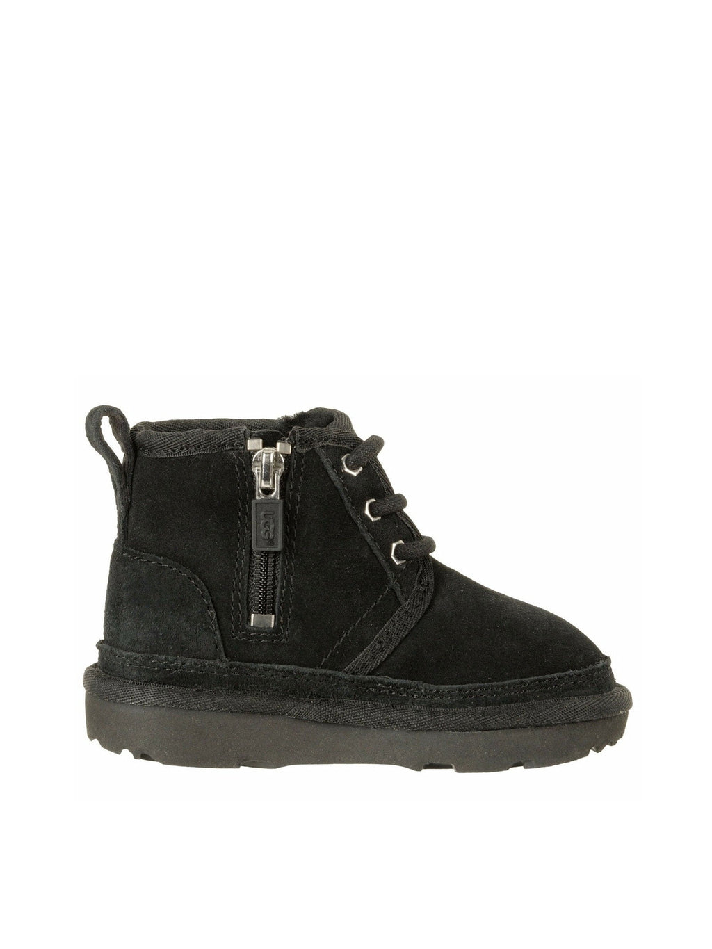 UGG Neumel II Boot Suede Infant/Toddler Shoes Size 10, Color: Black