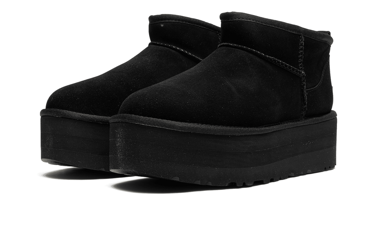 UGG WOMENS CLASSIC ULTRA MINI PLATFORM Womens "Black" 1135092 BLK 1135092 BLK from Stadium Goods