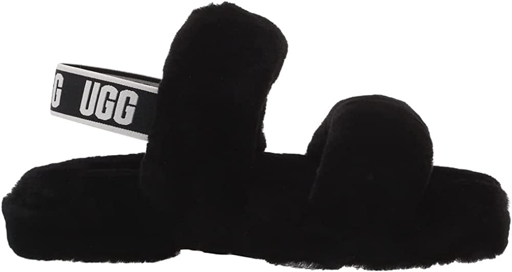UGG Big Kids' Oh Yeah in Black, 2 US