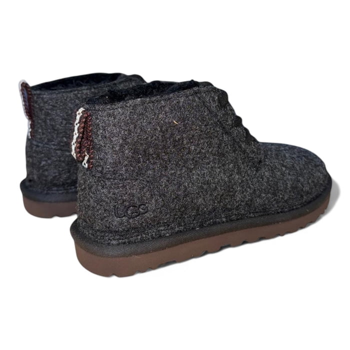 Ugg Womens Refelt Neumel Round Toe Lace-Up Booties