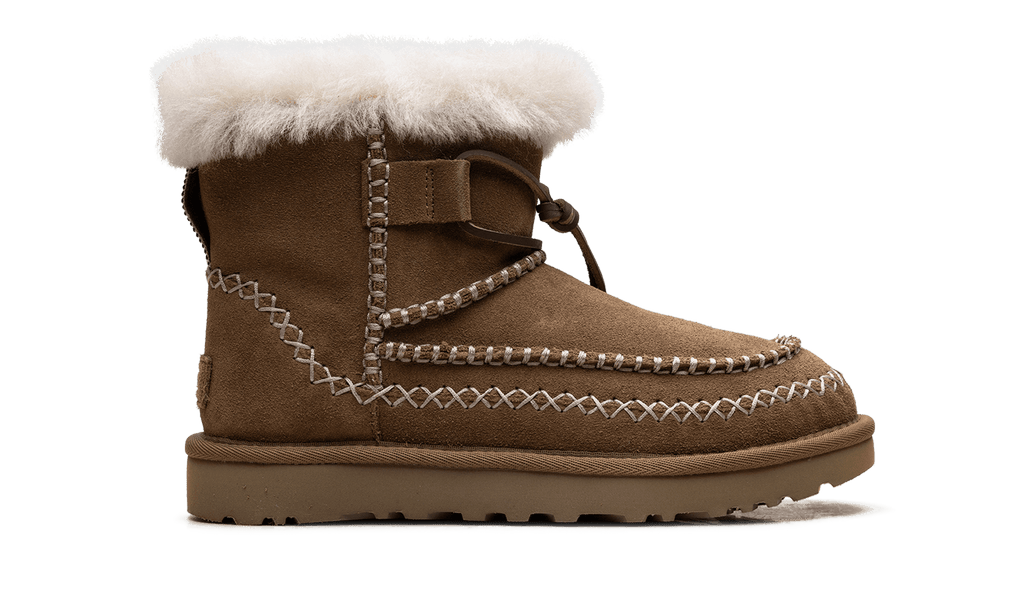 UGG WOMENS CLASSIC MINI ALPINE Womens "Chestnut" 1158251 CHE 1158251 CHE from Stadium Goods