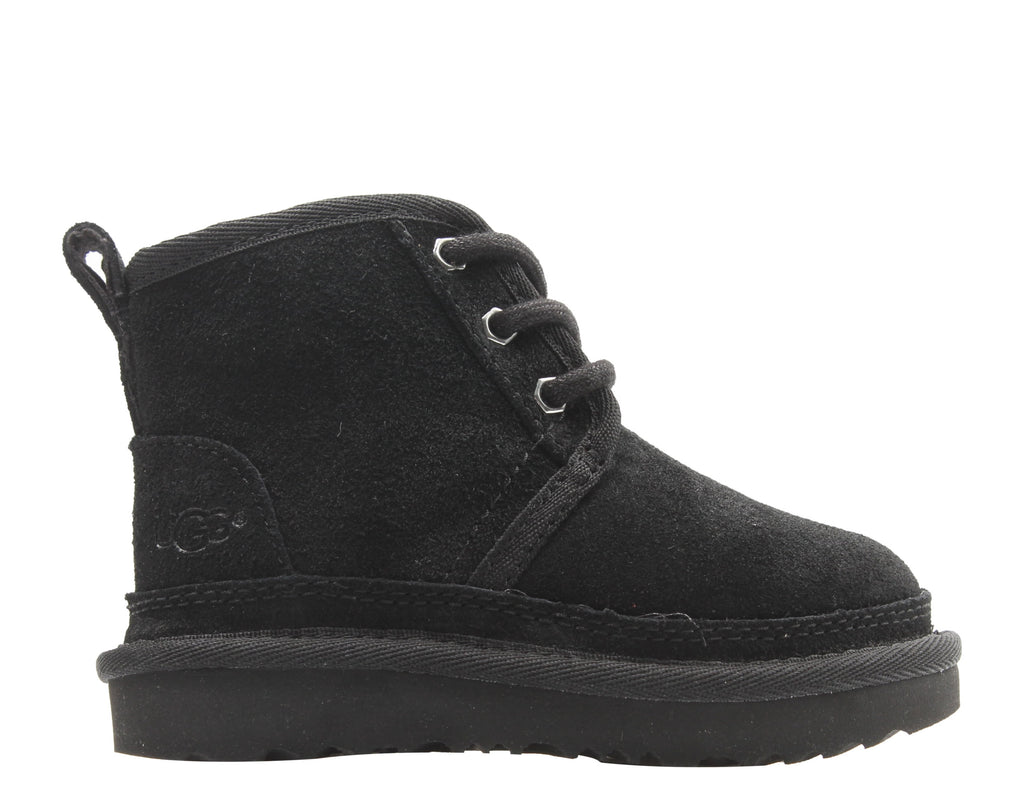 UGG Neumel II Boot Suede Infant/Toddler Shoes Size 10, Color: Black