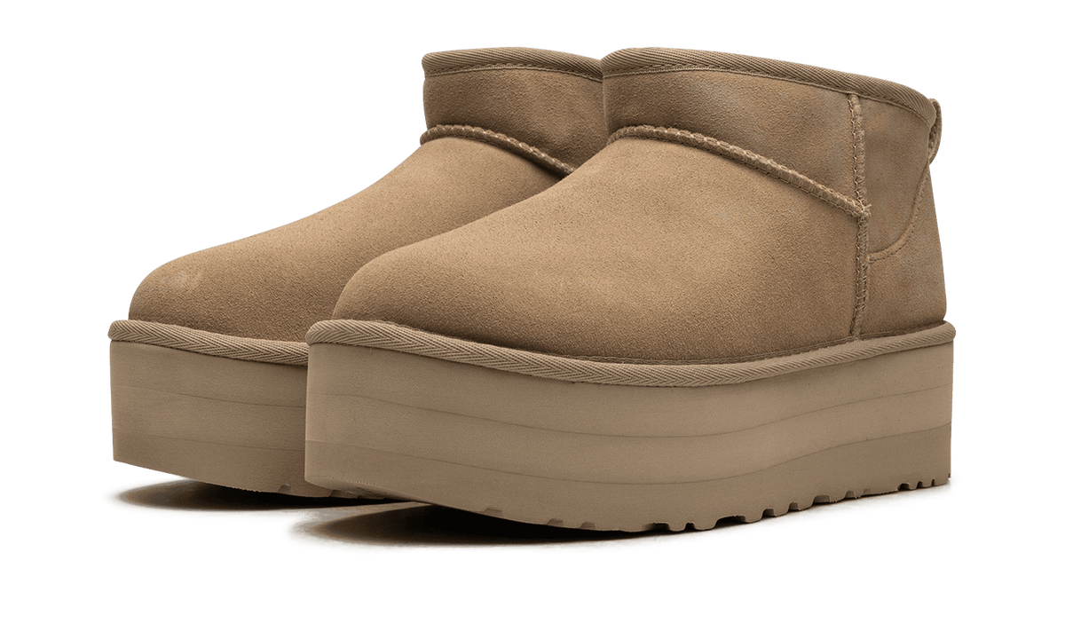 UGG WOMENS CLASSIC ULTRA MINI PLATFORM Womens "Mustard Seed" 1135092 MDSD 1135092 MDSD from Stadium Goods