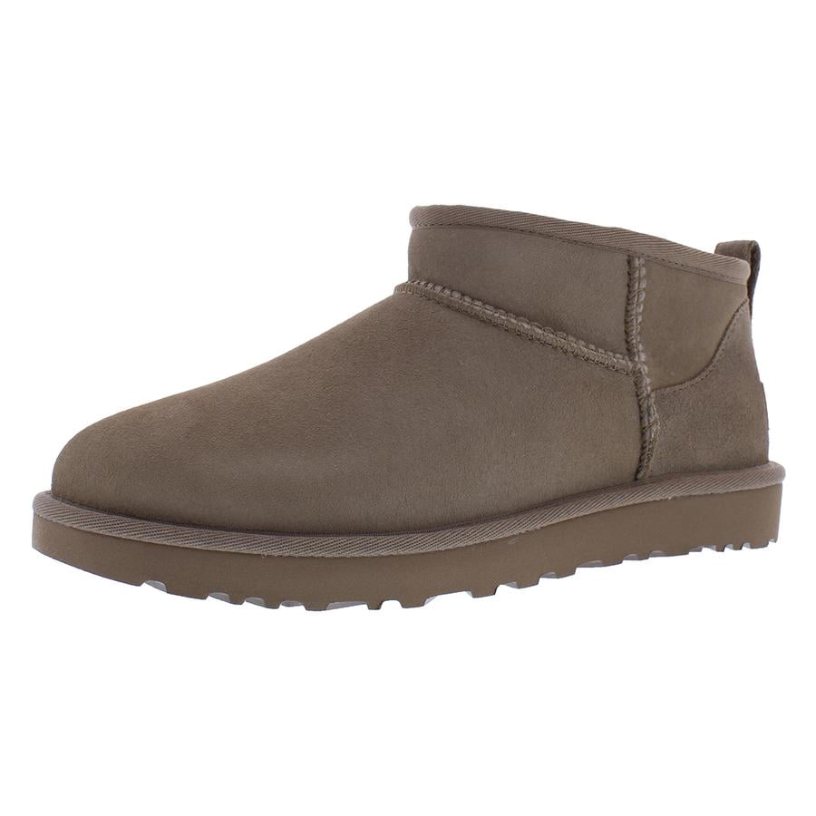 UGG Classic Ultra Mini Boot Suede Womens Shoes Size 10, Color: Caribou