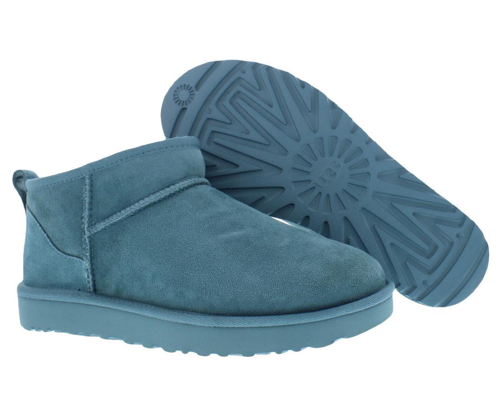 UGG Classic Ultra Mini Boot Womens Shoes Size 9, Color: Deep Ice
