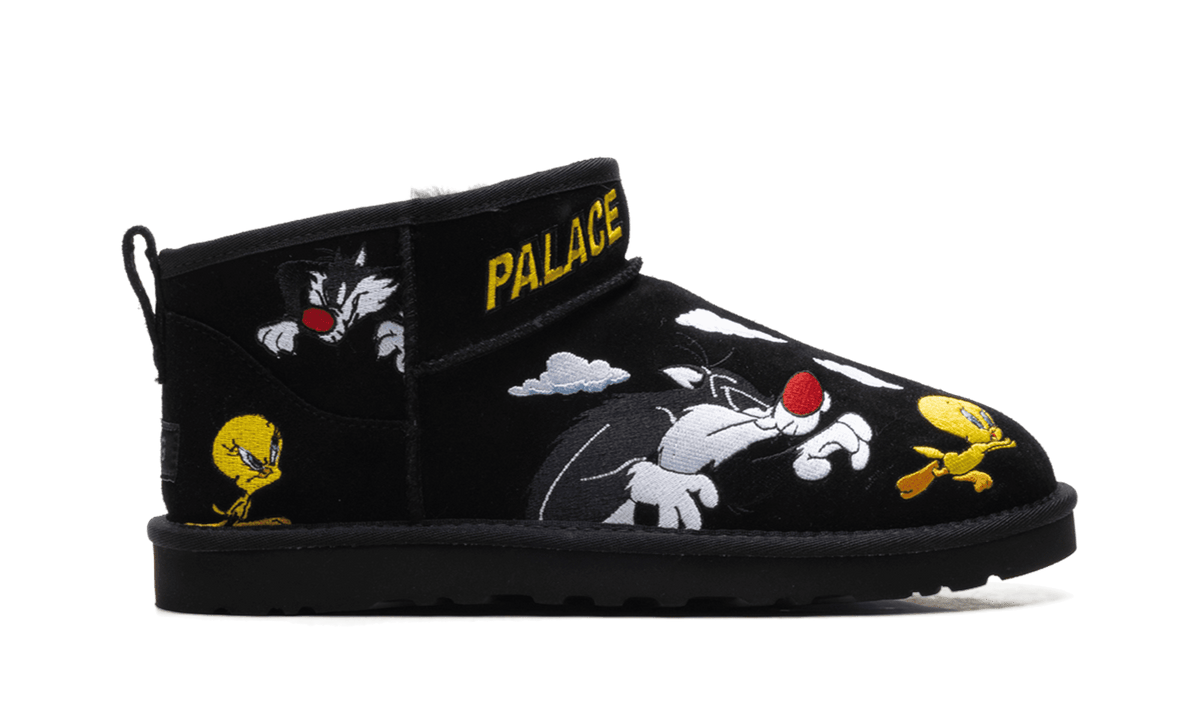 UGG MENS Ultra Mini "PALACE x Looney Tunes" 1181891 BLK 1181891 BLK from Stadium Goods
