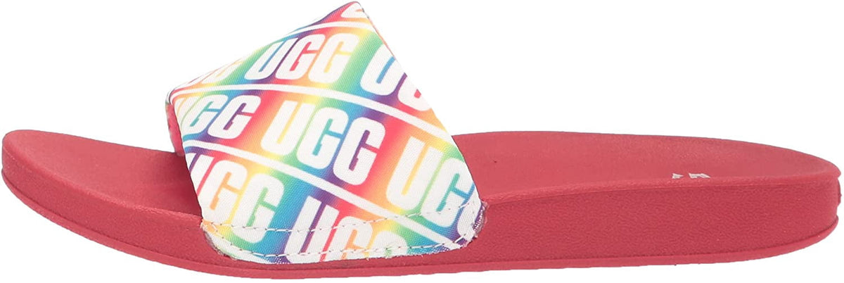 UGG Kids Beach Slide UGG Sandal Little Kid 4-8 Years 13 Little Kid Rainbow
