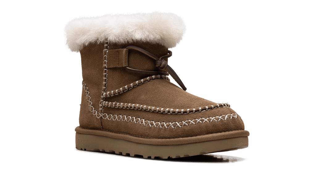 UGG WOMENS CLASSIC MINI ALPINE Womens "Chestnut" 1158251 CHE 1158251 CHE from Stadium Goods