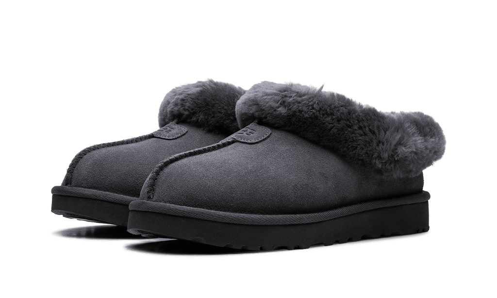 UGG WOMENS Tazzette Genuine Shearling Collar Slipper Womens "Obsidian" 1134810 OBS 1134810 OBS from Stadium Goods