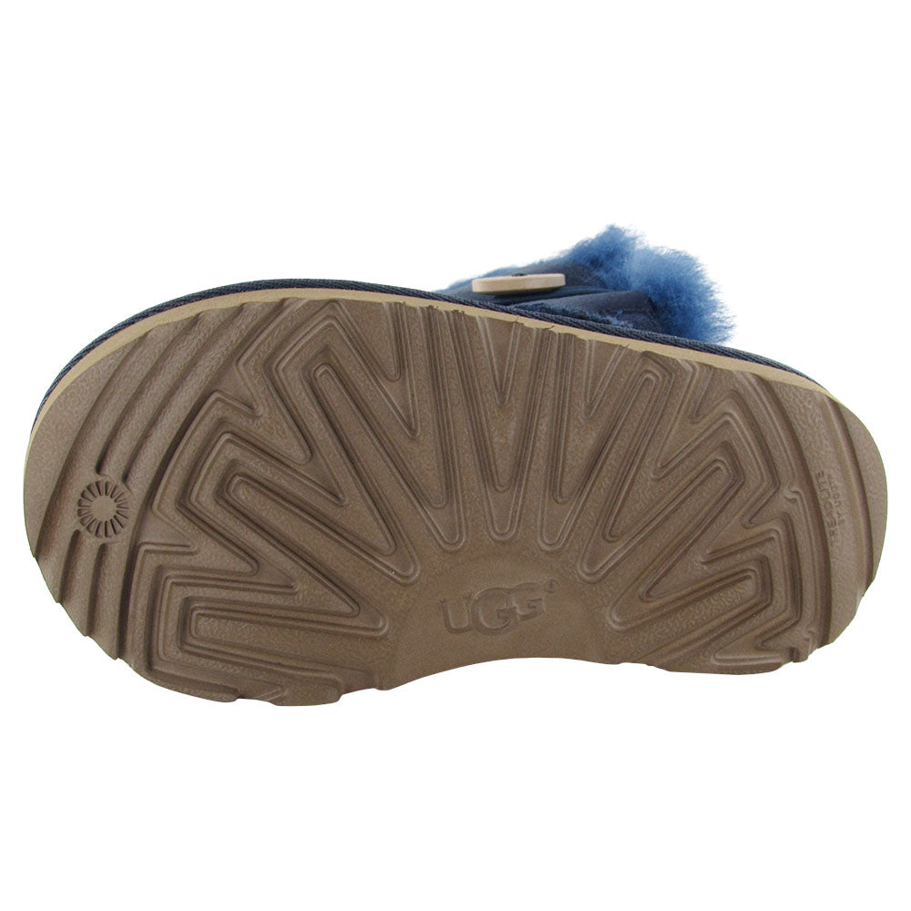 UGG Kids' Bailey Button II Boot, Navy, 9 M US Toddler