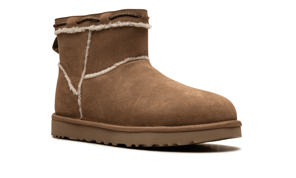 UGG WOMENS Classic Mini Shearling Braid Womens "Chestnut" 1166751 CHE 1166751 CHE from Stadium Goods