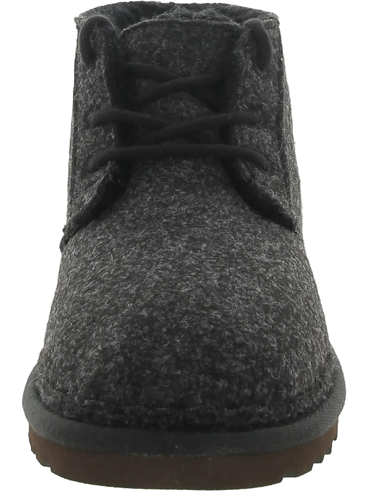 Ugg Womens Refelt Neumel Round Toe Lace-Up Booties