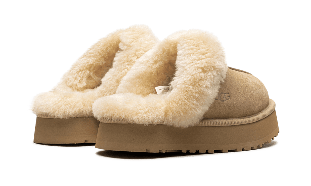 UGG WOMENS Disquette Slipper Womens "Sand" 1122550 SAN 1122550 SAN from Stadium Goods