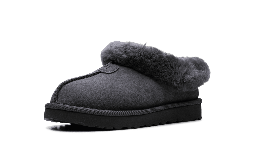 UGG WOMENS Tazzette Genuine Shearling Collar Slipper Womens "Obsidian" 1134810 OBS 1134810 OBS from Stadium Goods