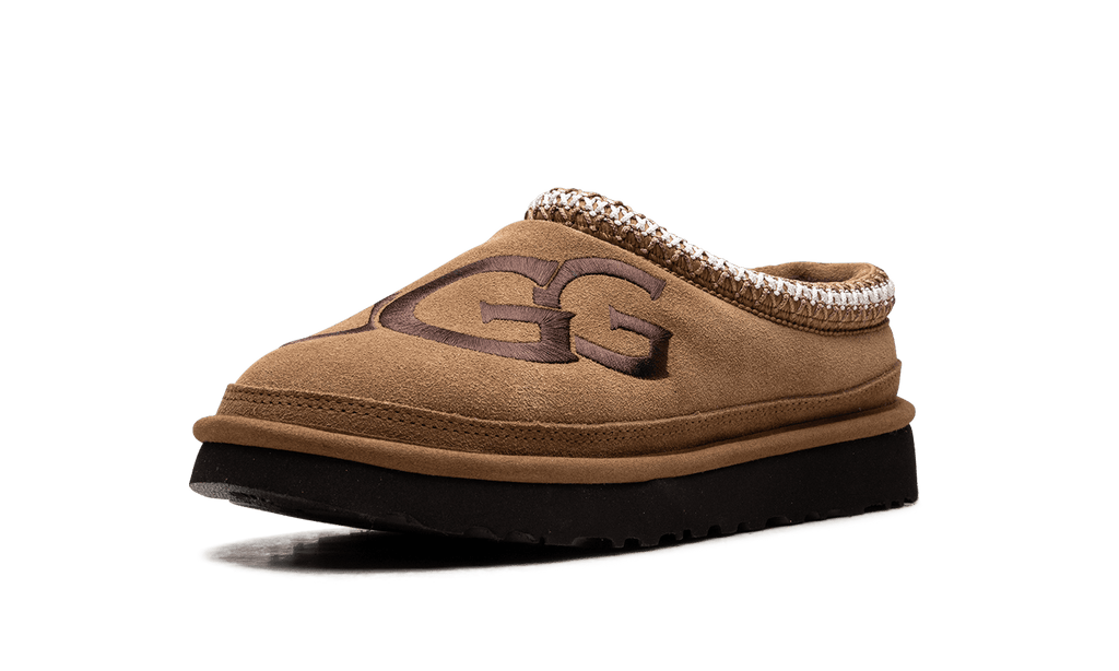 UGG MENS Tasman Logo Slipper "Chestnut" 1112448 CESP 1112448 CESP from Stadium Goods