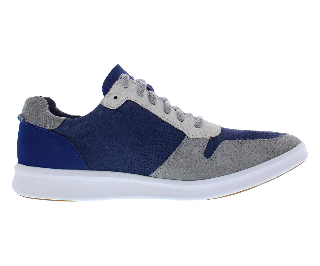 UGG Slayte Stripe Perf Mens Shoes Size 9.5, Color: Blue