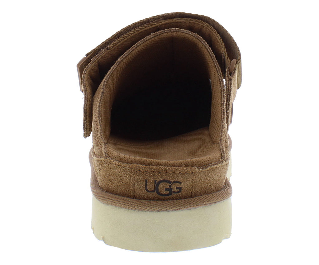 UGG Goldenstar Clog Suede Womens Shoes Size 8.5, Color: Chestnut