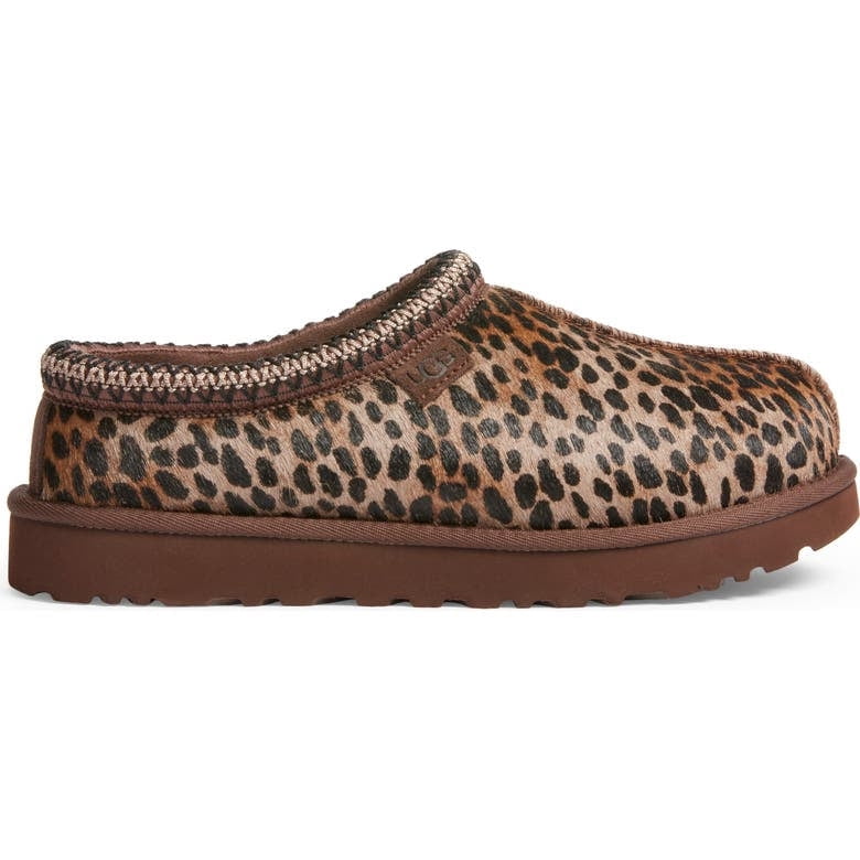 UGG Tasman Slipper Caspian Leopard Print Burnt Cedar (Women's)