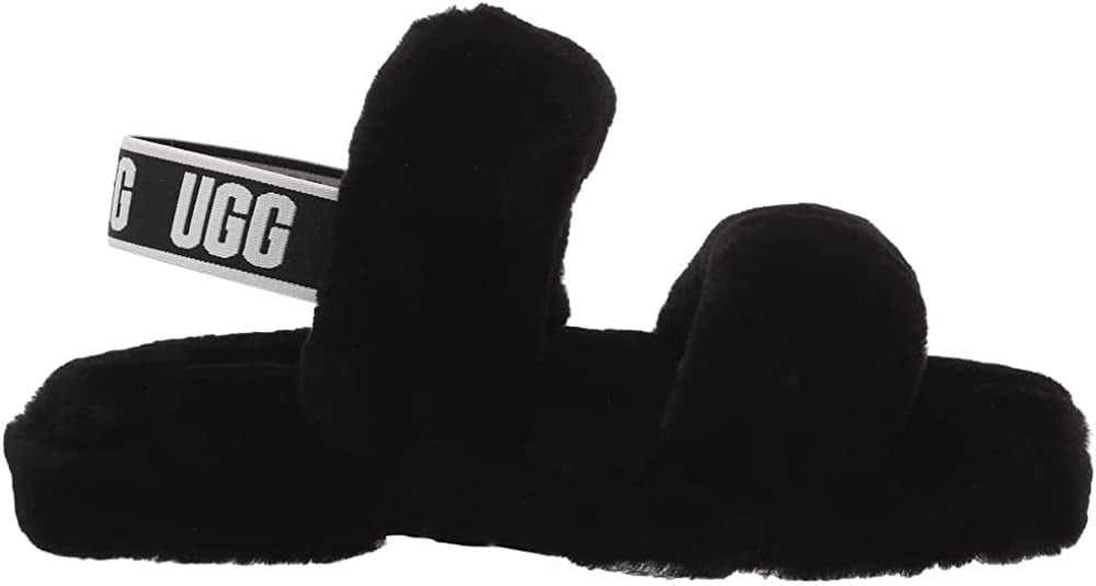 UGG Big Kids' Oh Yeah in Black, 2 US