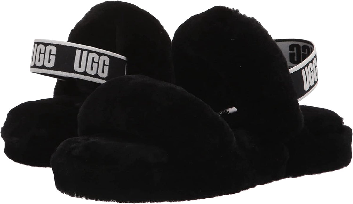 UGG Big Kids' Oh Yeah in Black, 2 US