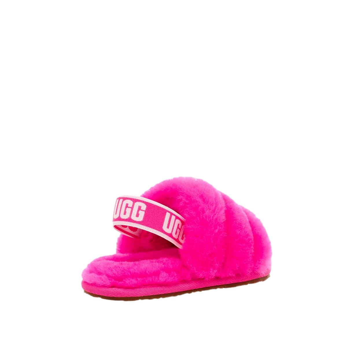 Ugg Fluff Yeah Girl's Kid's Sheepskin Slide Slipper Sandals