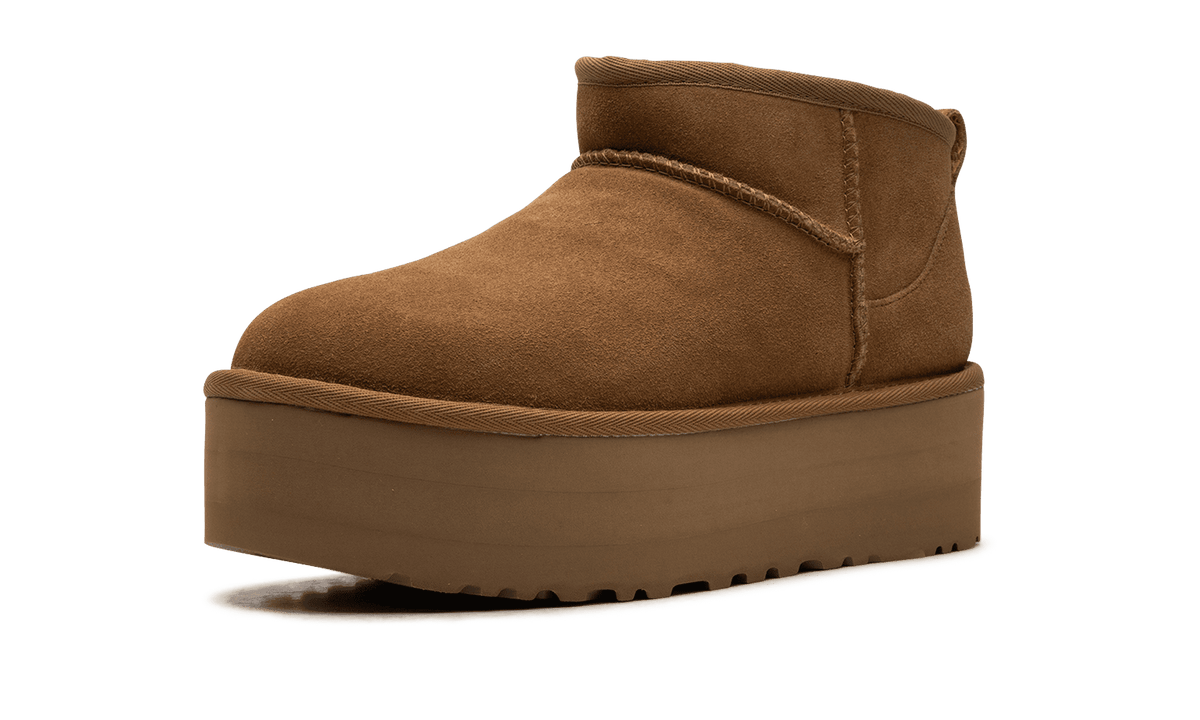 UGG WOMENS CLASSIC ULTRA MINI PLATFORM WMNS "Chestnut" 1135092 CHE from Stadium Goods