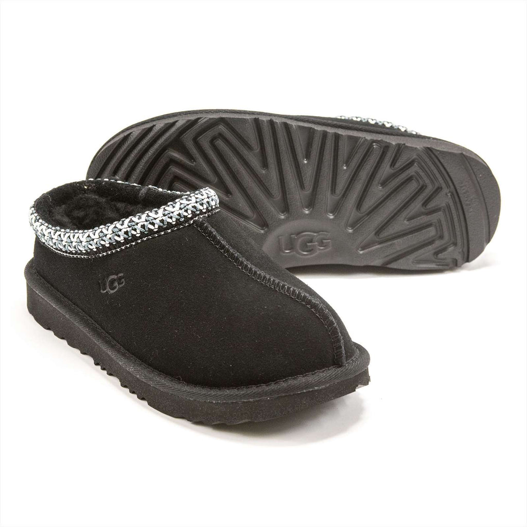 Ugg Girls Tasman Ii Slipper, Black,2 M US