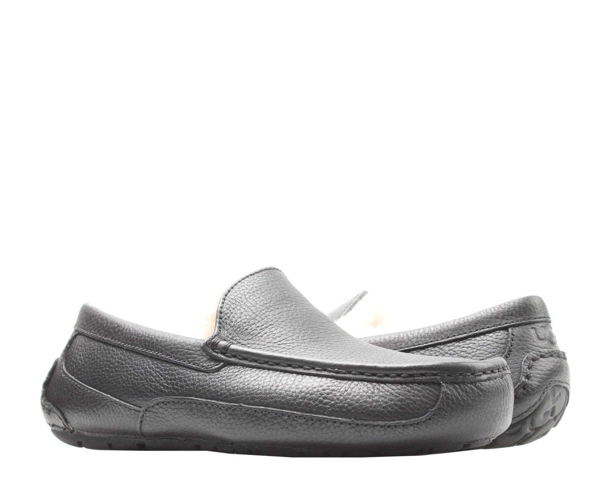 UGG Australia Ascot Leather Moccasin Men's Slippers Size 7