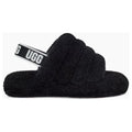 UGG Big Kids' Fluff Yeah Slide in Black, 13 US