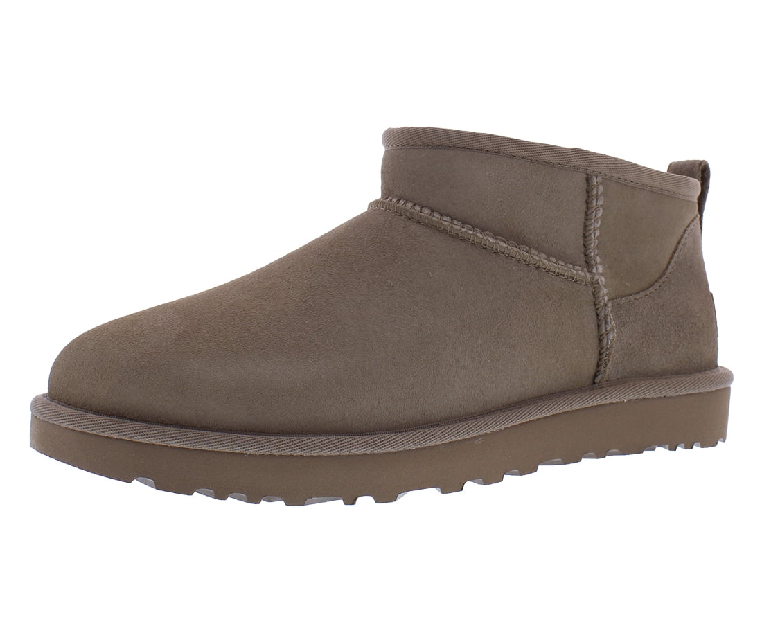UGG Classic Ultra Mini Boot Suede Womens Shoes Size 10, Color: Caribou